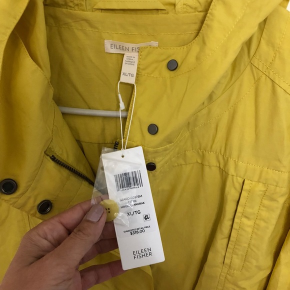 eileen fisher hooded jacket